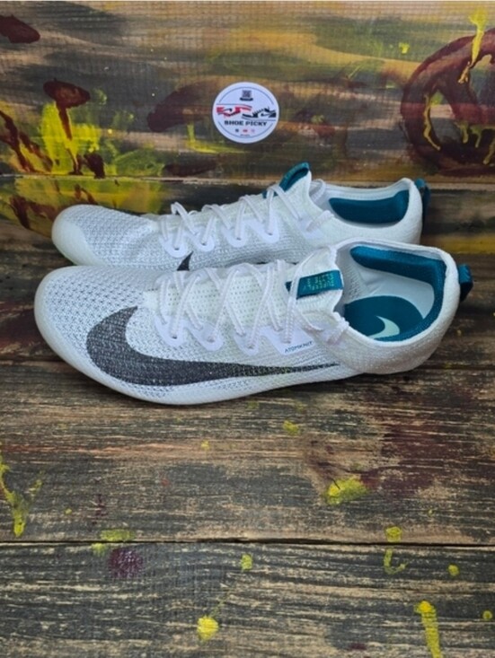 Nike Zoom Superfly Elite 2 Flyknit White‎ Spikes FZ9662-100 Men\'s Size 11 NEW main image 8